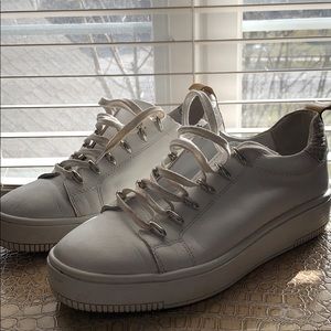Stylish platform sneakers